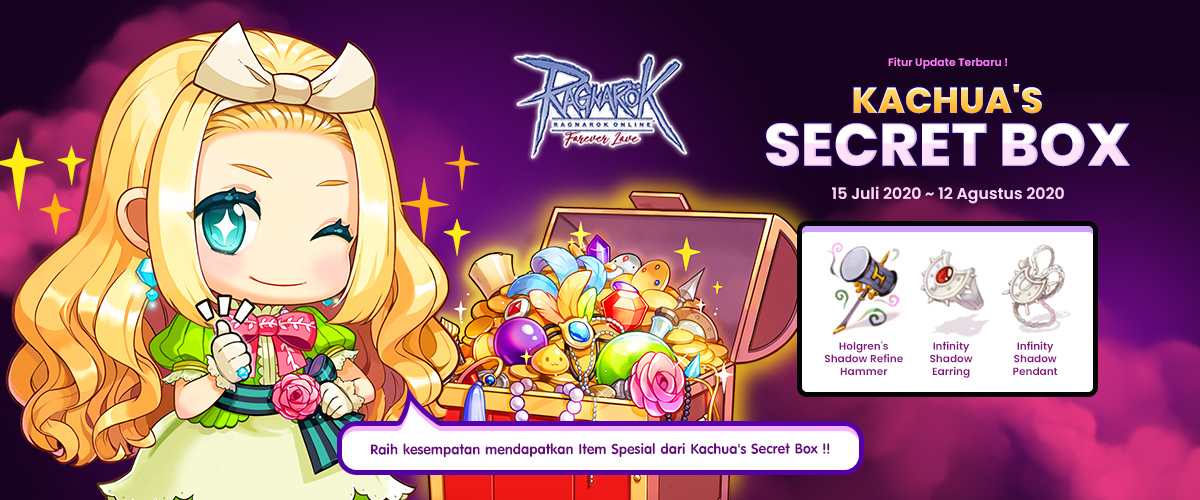 RAGNAROK FOREVER LOVE Katchua Secret Box [JULY UPDATE]